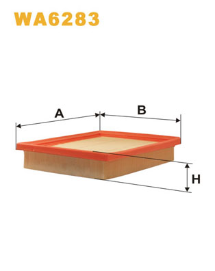 WIX FILTERS Levegőszűrő WA6283_WIX
