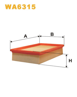 WIX FILTERS Levegőszűrő WA6315_WIX
