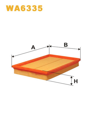 WIX FILTERS Levegőszűrő WA6335_WIX