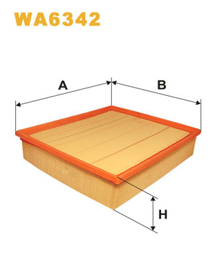 WIX FILTERS Levegőszűrő WA6342_WIX