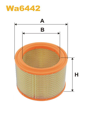 WIX FILTERS Levegőszűrő WA6442