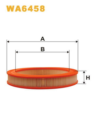 WIX FILTERS Levegőszűrő WA6458_WIX