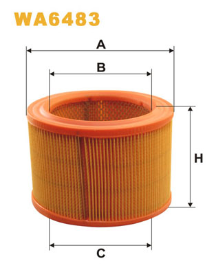 WIX FILTERS Levegőszűrő WA6483_WIX