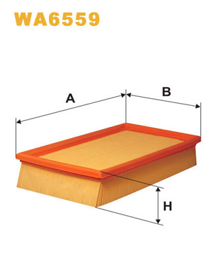 WIX FILTERS Levegőszűrő WA6559_WIX