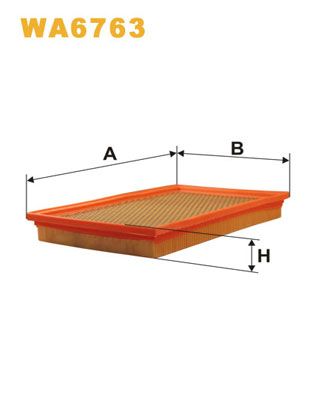 WIX FILTERS Levegőszűrő WA6763_WIX