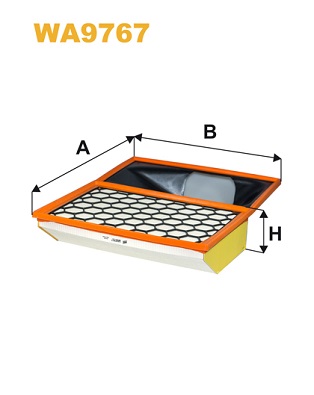 WIX FILTERS Levegőszűrő WA9767_WIX