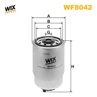 WIX FILTERS Üzemanyagszűrő WF8042_WIX