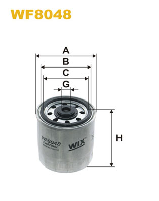 WIX FILTERS Üzemanyagszűrő WF8048_WIX