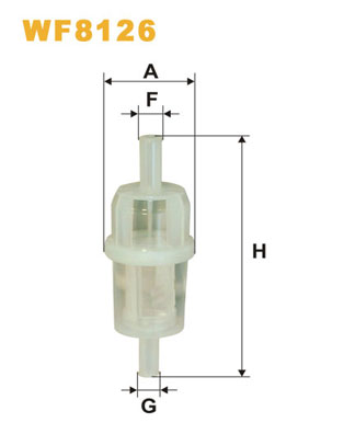 WIX FILTERS Üzemanyagszűrő WF8126_WIX