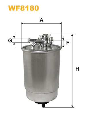 WIX FILTERS Üzemanyagszűrő WF8180_WIX