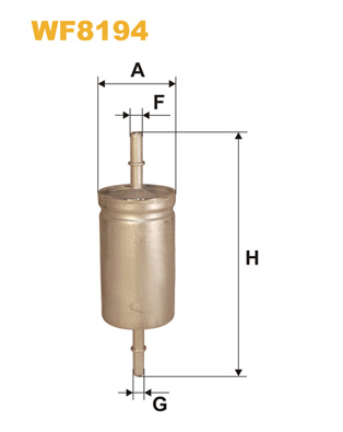 WIX FILTERS Üzemanyagszűrő WF8194