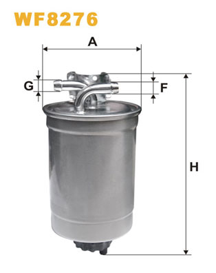 WIX FILTERS Üzemanyagszűrő WF8276_WIX