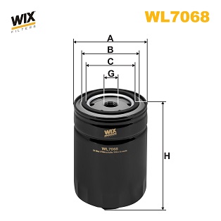 WIX FILTERS Olajszűrő WL7068_WIX