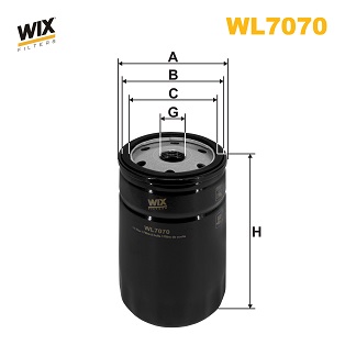 WIX FILTERS WL7070_WIX Olajszűrő