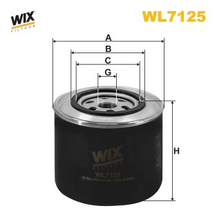 WIX FILTERS Olajszűrő WL7125_WIX