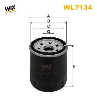 WIX FILTERS Olajszűrő WL7134_WIX