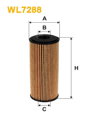 WIX FILTERS Olajszűrő WL7288_WIX