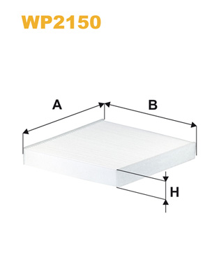 WIX FILTERS Pollenszűrő WP2150_WIX