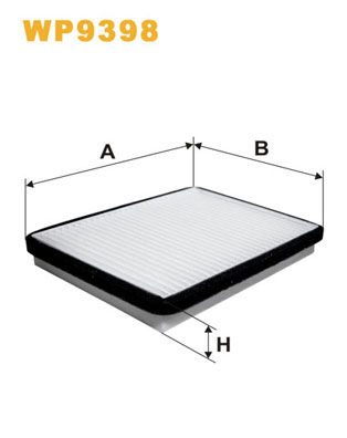 WIX FILTERS Pollenszűrő WP9398_WIX