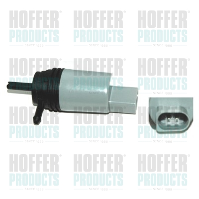 HOFFER Ablakmosó motor 7500124_HOF