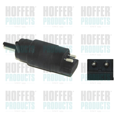 HOFFER Ablakmosó motor 7500165_HOF