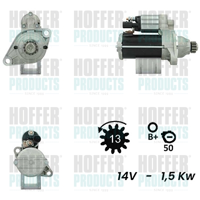 HOFFER Önindító H5010415G_HOF