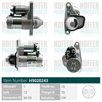 HOFFER H5020243_HOF Önindító