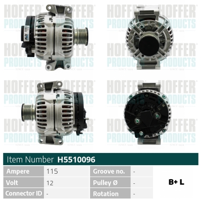 HOFFER Generátor H5510096_HOF