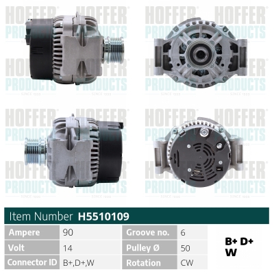 HOFFER Generátor H5510109_HOF