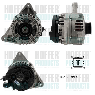 HOFFER Generátor H55101334G_HOF