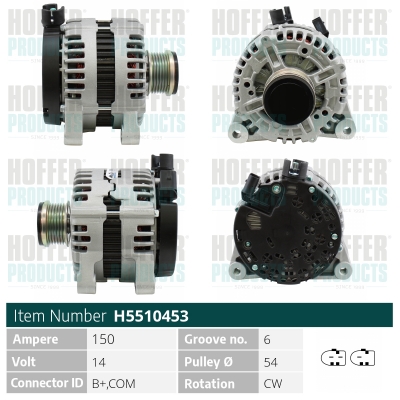 HOFFER Generátor H5510453_HOF