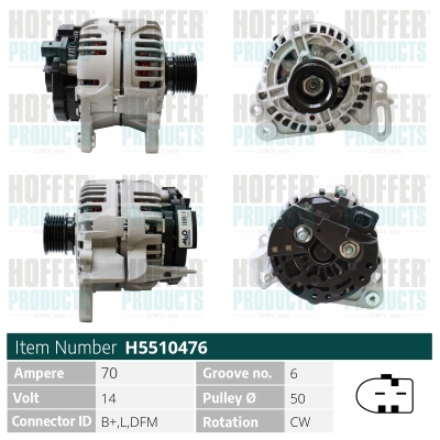 HOFFER Generátor H5510476_HOF