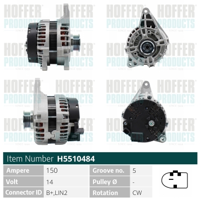 HOFFER Generátor H5510484_HOF