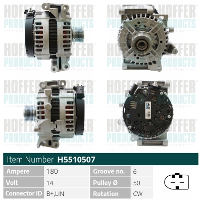 HOFFER Generátor H5510507_HOF