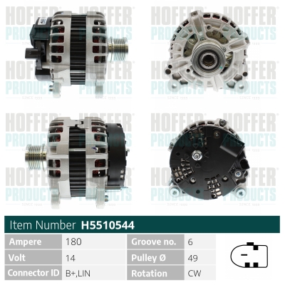 HOFFER Generátor H5510544_HOF