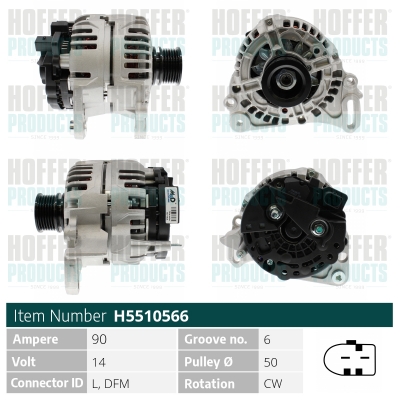 HOFFER Generátor H5510566_HOF