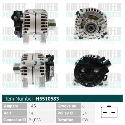 HOFFER Generátor H5510583_HOF