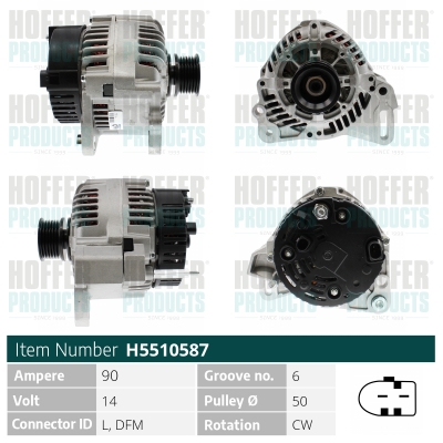 HOFFER Generátor H5510587_HOF