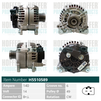 HOFFER Generátor H5510589_HOF