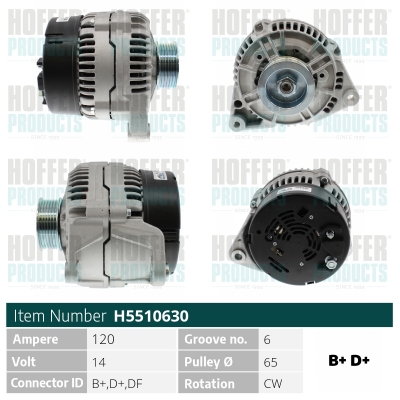 HOFFER Generátor H5510630_HOF