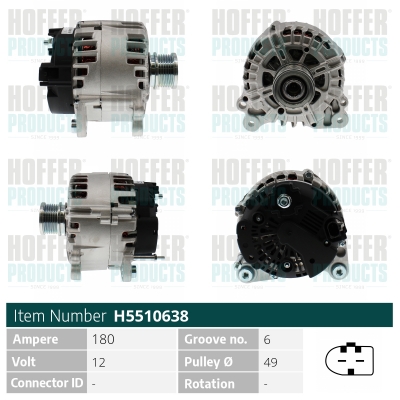 HOFFER Generátor H5510638_HOF