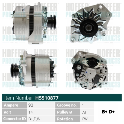 HOFFER Generátor H5510877_HOF