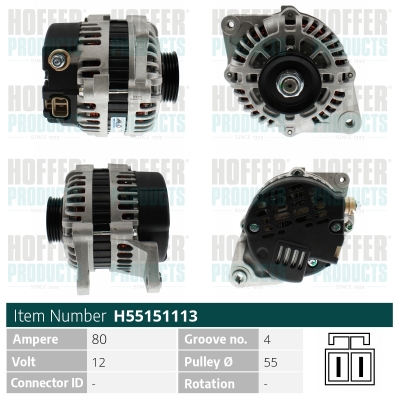 HOFFER Generátor H55151113_HOF