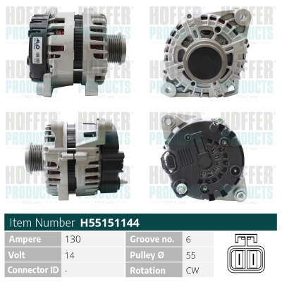 HOFFER Generátor H55151144_HOF