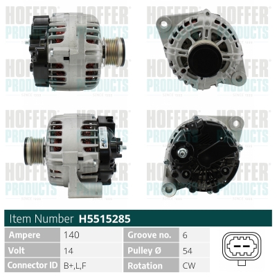 HOFFER Generátor H5515285_HOF