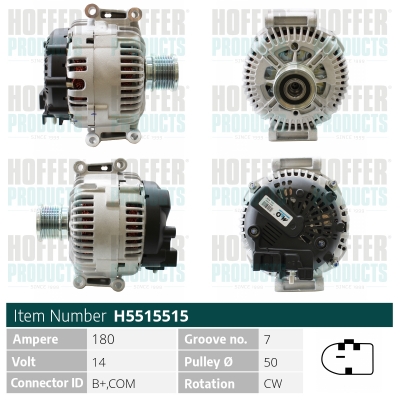 HOFFER Generátor H5515515_HOF