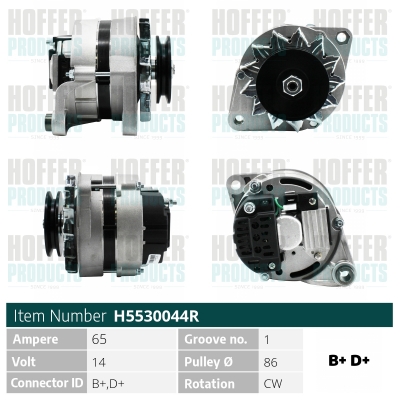 HOFFER Generátor H5530044R_HOF