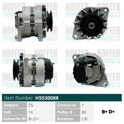 HOFFER Generátor H5530088_HOF