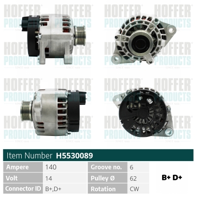 HOFFER Generátor H5530089_HOF