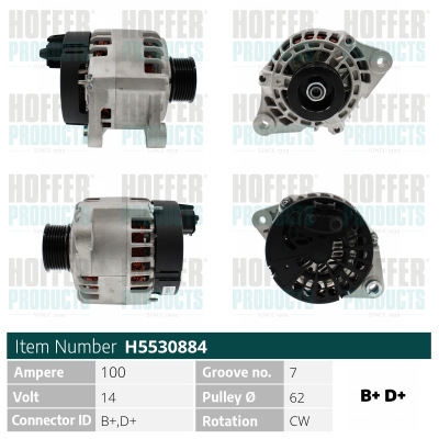 HOFFER Generátor H5530884_HOF